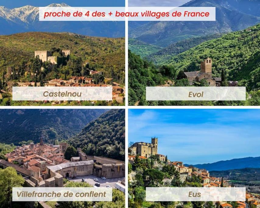 Maison 4 Pers Avec Jardin Au Pied Des Montagnes Ria Kültér fotó